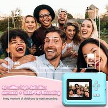 LIPETY Kids Instant Print Camera Portable Digital Camera With Music Video Playback,Best Back To School Christmas Birthday Gift For Children - Blue - View 6