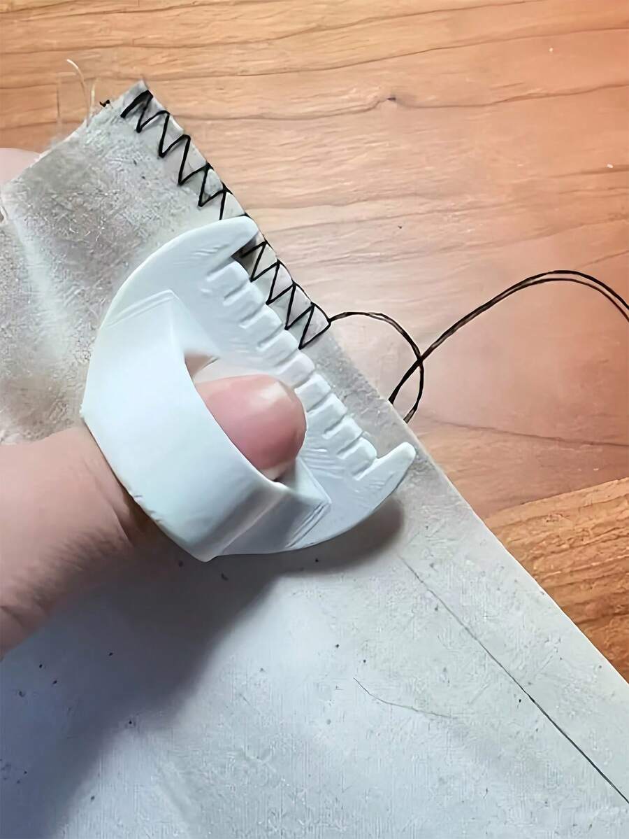 多功能縫紉模板 精確間距順滑手縫導向工具 適合家庭主婦的實心手指縫紉尺 適用於拼布製作 DIY 手工藝 布料 成人返校用品 縫紉手工配件 萬聖節 鉤針 宿舍用品