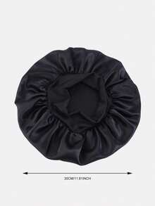 1/3pcs Women's Multi-Color Satin Wide Brim Sleep Cap, Suitable For Daily Use - Multicolor - View 8