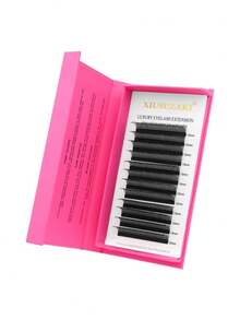 XIUSUZAKI 12 Rows Independent False Eyelashes, Ultra-Thin YY-Shaped Lightweight DIY Pre-Made Fan Eyelash Extensions, 8-15mm C/D Curl, Black Eyelash Clusters, Makeup Tool, Suitable For Daily, Party, Holiday - View 6