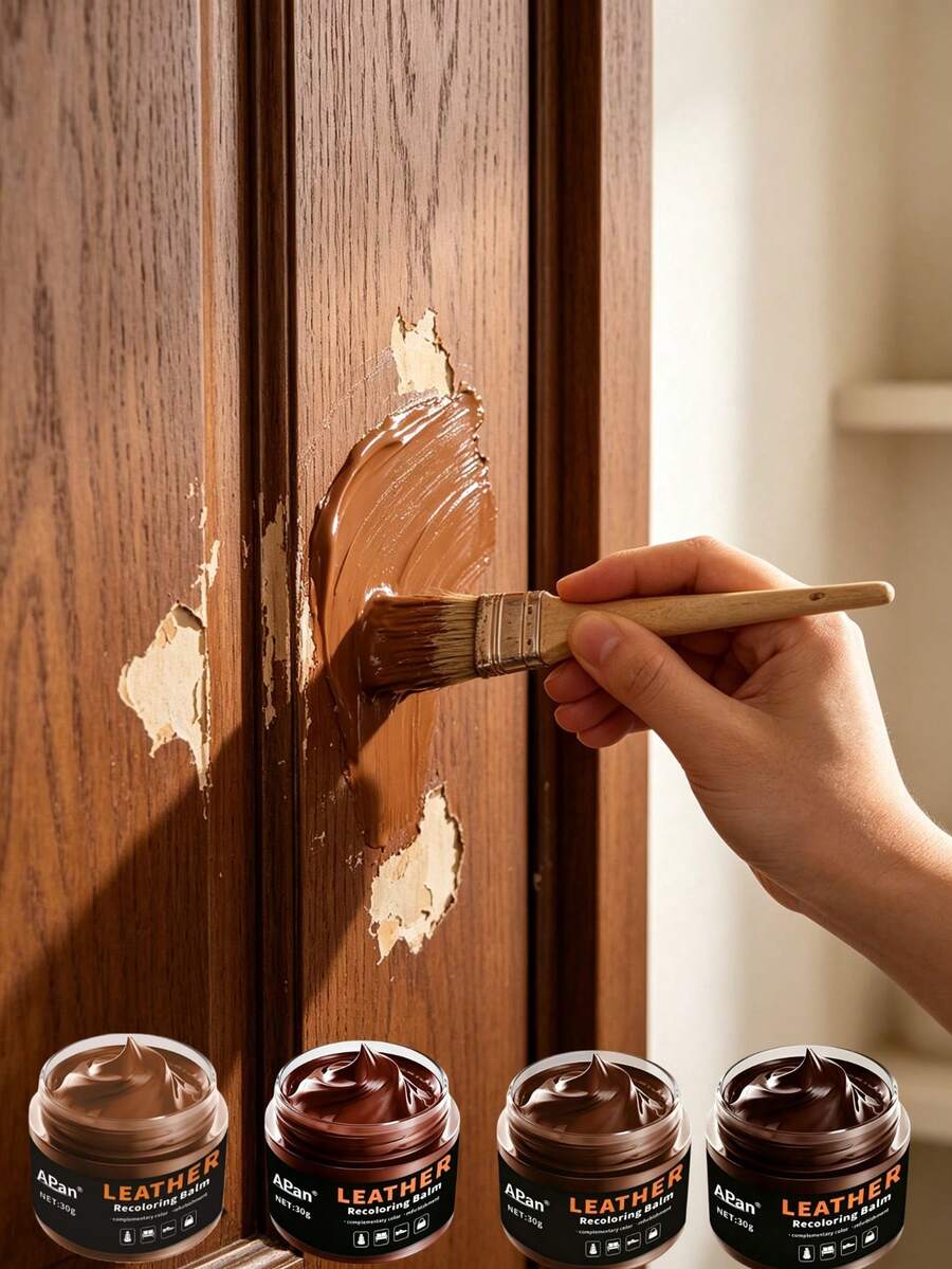 Gift-Grade Wood Scratch Repair And Dyeing Paste, Multi-Purpose Wood Furniture Repair Paste, Suitable For Doors, Tables, Cabinets
