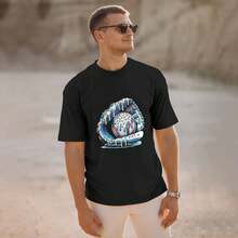 Baseball Drip Ice Cream Sprinkles Baseball Glove T Shirt 180g - 款式 - 查看 8