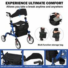 Kselythan Travel Carts - Navy Blue - View 5