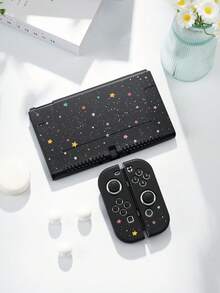 1pc Starry Dot Design Protective Case, Compatible With Switch 2nd Gen (2025) With Openable Stand, For Switch NS/Switch OLED, Suitable For Switch 2 Game Console Accessories, Storage Bag, Switch Protective Case, Romantic Gift For Switch Players - Multicolor - View 13