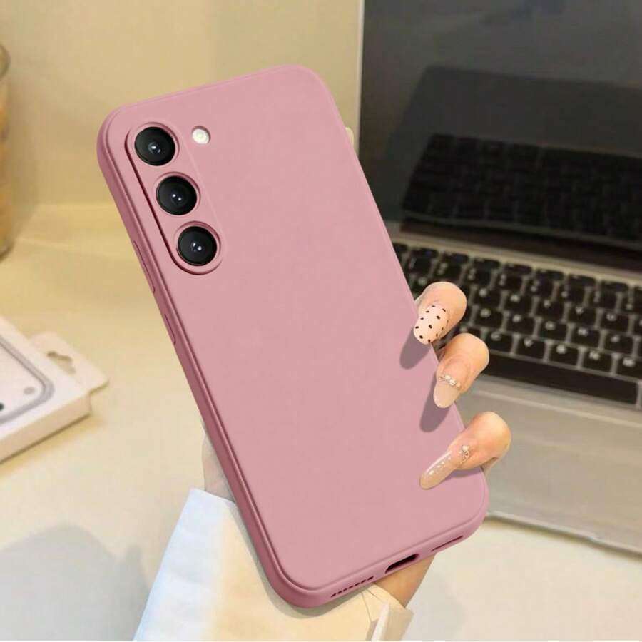 适用于 Galaxy S20、S21、S22 Plus、S23、S24、S25、S26 Plus、S26 Ultra、6、7、8、X、XS Max、11、12、13、14、15、16、17 Pro、17 Pro Max、Pixel 6、7、8、9、10A、10 Pro、10 Pro XL、A13、A23、A33、A53、A73、07、17、37、57、14、24、34、54 的手机保护壳,带绒面内衬 - 粉色 - 查看 1