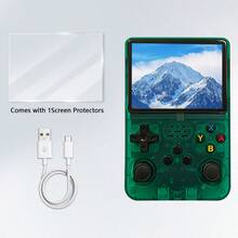 R36S 復古遊戲機－6色可選，IPS 全視角高畫質螢幕，ABS 材質耐用結構，3500mAh 可充電電池長效續航，最新 AKS 作業系統掌上遊戲機 - 查看 17
