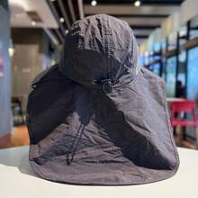 Topi Matahari Unisex untuk Semua Musim, Topi Pelindung Matahari, Topi Hiking, Topi Memancing, Jaring Bernapas. Dapat Diatur, Ringan, dan Dapat Dilipat. Perlengkapan Pelindung Matahari Terbaik untuk Penggunaan Luar Ruangan Sepanjang Hari. - Beraneka warna - View 8