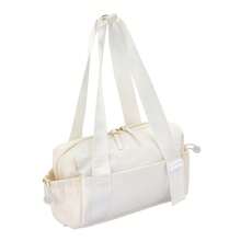 Unisex Sports Duffel Bag, Portable Weekend Travel Carry Bag For Workout & Short Trips - White - View 1