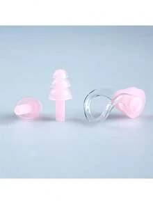1/2/3件透明卡通設計游泳護目鏡/游泳護目鏡套裝，海灘必需品，海灘配件，泳池浮床 - 彩色 - 查看 10