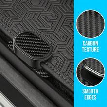 Carbon Fiber Car Floor Clips, Self-Adhesive Car Carpet Non-Slip Fastener, Multi-Purpose Auto Interior Floor Fixing SUVs, Trucks (8PCS) - A - View 3