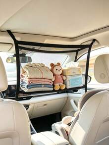 Car Roof Hanging Storage Net, Extra Large Capacity Roof Luggage Net, Car Storage Bag, Roof Storage Net, Organizer Bag - Roof Storage Net - View 6