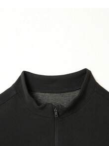 CAMEL CROWN Men's Outdoor Fleece Jacket With Stand-Up Collar, Windproof, Heated, Warm, And Anti-Static Inner Lining - Phantom Black - View 4