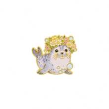 Floral Ocean Animal Lapel Enamel Pins And Brooches Badge Pins For Backpacks Bags Backpack Cool Decoration Friend For Gifts - Multicolor - View 15