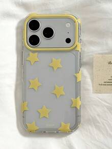 可愛粉色波點圖案亮面果凍手機殼，適用於 iPhone 18 Pro Max 17 Pro Max 16 Pro Max 17 16 15 14 13 12 Pro Max 11，可愛防震軟背蓋 - 無色 - 查看 2