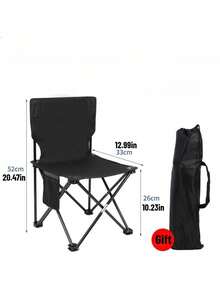 1pc Outdoor Folding Chair Camping BBQ Folding Table Camping Moon Chair Outdoor Portable Table And Chair Set - Folding Chair - View 8