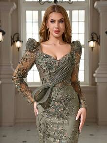 Vestidos de Boda - Verde Oliva - Ver 5