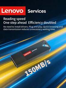 Lenovo Mini Metal USB Flash Drive Portable Waterproof USB Memory Stick High Speed U Disk Suitable For Computer Laptop Car - View 5