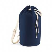 Westford Mill Organic Drawstring Bag - French Navy - View 1