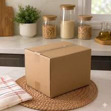 Kit 50 Caixas Papelão Resistente 24X15X10 Envios Ecommerce Flat Pac correios - Retângulo - Visão 9