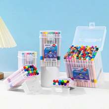 1 Box Acrylic Art Markers, Suitable For Art Painting, Waterproof And Quick Drying, Suitable For Student Doodling, Teachers And School Use, Randomly Shipped New And Old Versions - Multicolor - View 7