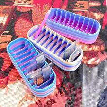 10-Grid Diamond Painting Bead Storage Box, Color-Coded Organizer, Handmade Storage Container, Suitable For Enthusiasts, Diamond Painting Supplies And Beads Storage - A - View 2