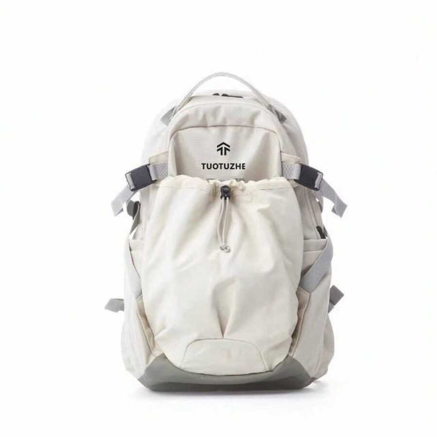 Sac à dos léger d'extérieur - Blanc crème (bicolore) - Voir 1