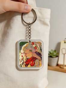 4/2/1 Set "Beyond Journey's End" Anime Double-Sided Keychain Pendant, Cute Anime Keychain, Packaging Decoration, Perfect Gift For Anime Fans - ZSDFLL07 - View 2