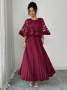Wedding Dresses - Burgundy - View 6
