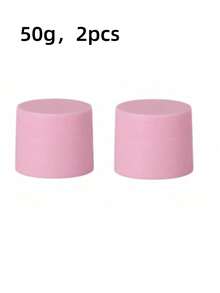 2pcs/Set 15-50g Cosmetic Empty Jars, Cosmetic Empty ConTrainers, Small Refillable Bottles, Plastic Round Lid Cream Travel Jars, Spray Bottle, Mini Perfume - Multicolor - View 18
