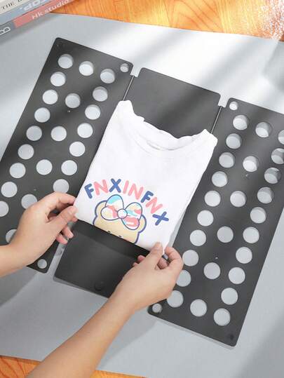 Multifunctional Clothes Folding Board, Sturdy Plastic Shirt Organizer, Quick And Convenient Space-Saving T-Shirt Pants Dress Towel Folder, Home Dorm Laundry Slouchy Helper, Back To School Essential