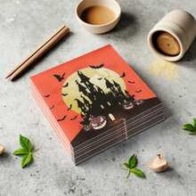 Halloween Print Party Napkins Series, Disposable Paper Napkins For Halloween Decor - WSJ5 - View 6