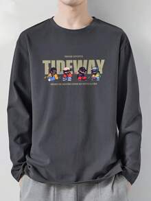 Men T-Shirts - Dark Grey - View 1