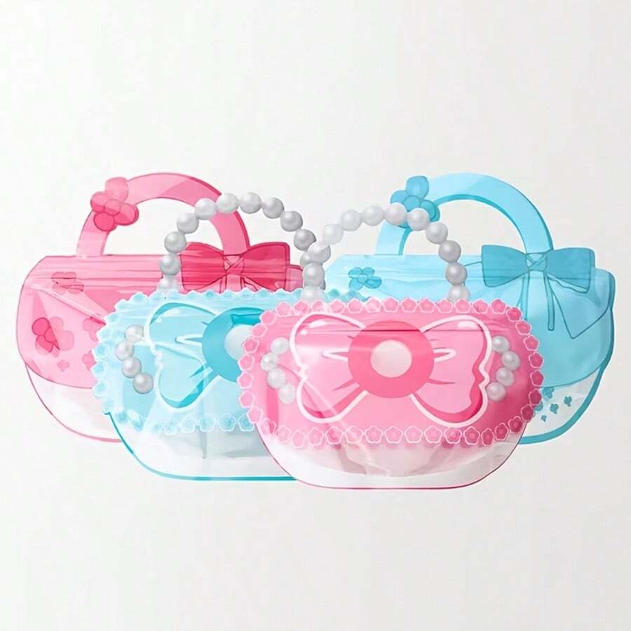4pcs/16pcs Handbag-Shaped Gift Bags, Ins-Style Aesthetic Favor Packaging Bags, Suitable For Birthday Party, Spring Banquet Decoration, Highly Attractive Wedding Guest Gift Packaging Bags, Retail Display Gift Supplies