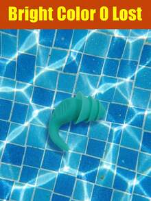 Multipurpose Swimming Ear Plugs With Layered Sound Reduction Flexible Portable Ear Plug For Swimmers Travelers Reusable Ear Plugs For Sleeping Ideal For Deep Sleep And Long Flights Silicone Swim Earplugs For Adults Outdoor Beach Pool Essentials - Multicolor - View 8