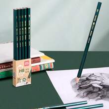 HB2B Pencil Wholesale For College Students Drawing Writing Exam HB Hexagonal Barrel Sketching Pencil With Eraser And Pencil Sharpener - Pencil - View 6
