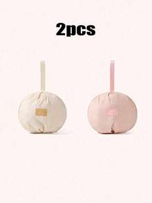 2/11pcs Sweet Style Bra Storage Bag, Lightweight And Portable, Multi-Compartment Design, Efficiently Store Bras And Panties, Support Handheld Or Hanging, Suitable For Travel And Home Storage, Travel Essential, Holiday Essential, Back To School, Travel, Holiday Essential - Multicolor - View 13