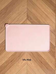 High-Edge Non-Slip Pet Feeding Mat, Spill-Proof And Easy To Clean, Suitable For Cats And Dogs, Paw Print Pattern, Scratch-Resistant Protective Mat, Suitable For Wet Food/Dry Food, Multiple Colors Available, Suitable For Cats And Small Dogs - Multicolor - View 11