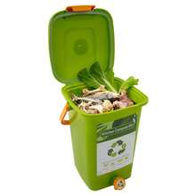 15L/3.3 Gal Kitchen Compost Bin, Free Standing Compost Container, Large Capacity Compost Container - A - View 8