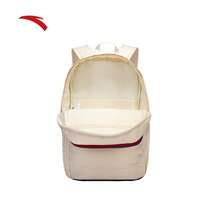 Anta Professional Badminton Backpack, Unisex Adult Tennis Bag, Large Capacity Outdoor Sports Backpack - Ivory White-2 - View 4
