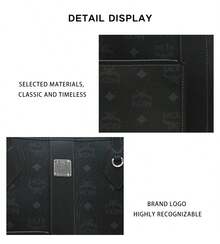 Mcm New Liz Fully Printed Lady's Shoulder Bag MWPGSLR02BK001 - 黑色MWPGSLR02BK001 - 查看 9
