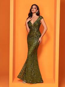 Vestidos de Boda - Verde Oliva - Ver 3