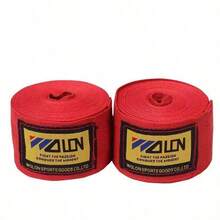 2pcs/Set Combat & Sanda Hand Protection, 3.5m Boxing Hand Wraps, Suitable For Boxing, Muay Thai Training - Multicolor - View 12