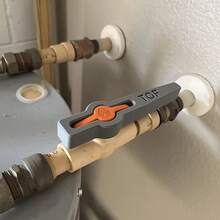 1pc Easy-To-Use Pipe Ball Valve Handle, Replaceable Valve Stem, Suitable For 1/2" And 3/4" CPVC/PVC Drinking Water Pipes, DIY Repair Assistant, Corrosion-Resistant Valve Accessory, Suitable For Irrigation Systems - one-size - View 4