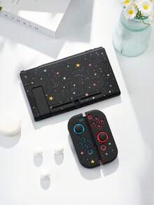 1pc Starry Dot Design Protective Case, Compatible With Switch 2nd Gen (2025) With Openable Stand, For Switch NS/Switch OLED, Suitable For Switch 2 Game Console Accessories, Storage Bag, Switch Protective Case, Romantic Gift For Switch Players - Multicolor - View 14