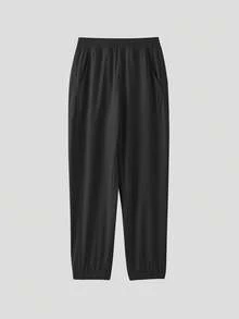 Beneunder Women's Ultra-Cool Jogger Sun-Protective Pants AL845 - Black - View 9