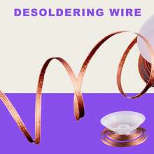 Low Residue Solder Wick 2.5mm Width 1.5m CP-2515 Desoldering Tape PCB Circuit Board Repair Desoldering Tool - 3mm - View 2