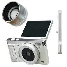 Kamera Digital Aigo D9ultra Beauty dengan Layar Putar 180 Derajat, Layar Definisi Tinggi 3,0 Inci, Piksel Interpolasi 6400W, Zoom Digital 16X, Autofokus AF Tekstur CCD, Kamera Tingkat Pemula - View 5