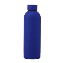 17oz/500ml Matte Stainless Steel Water Bottle, Leakproof Insulated Flask With Dust-Proof Cap, Reusable Travel Cup, Minimalist Drinkware With 10 Color Options For Office, School, Gym & Daily Hydration - Multicolor - View 15