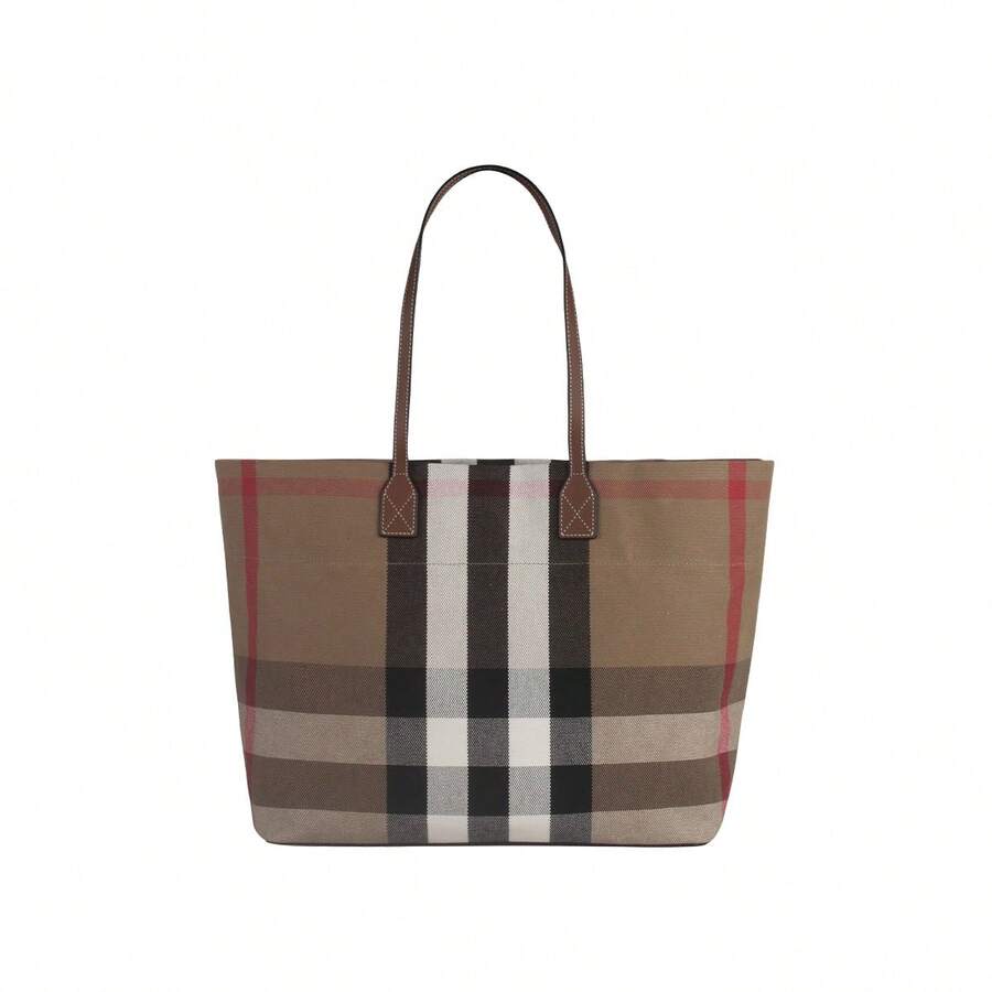 Burberry Check Patterned Lady's Shoulder Bag 80840471 - 樺木棕80840471 - 查看 1