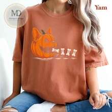 French Bulldog Halloween Shirt, Pumpkin Dog Tee, Funny Frenchie Halloween Shirt, Cute Spooky Dog Lover Gift - Style1 - View 3